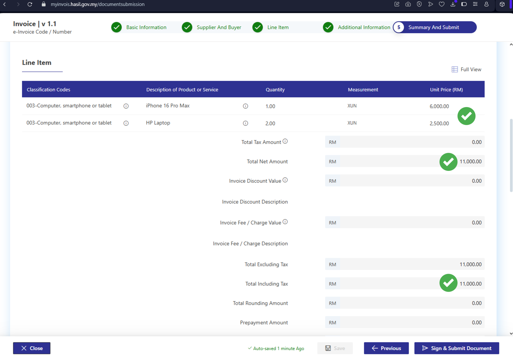 E-Invoice #5 How to Issue an E-Invoice via MyInvois Portal (Step-by ...